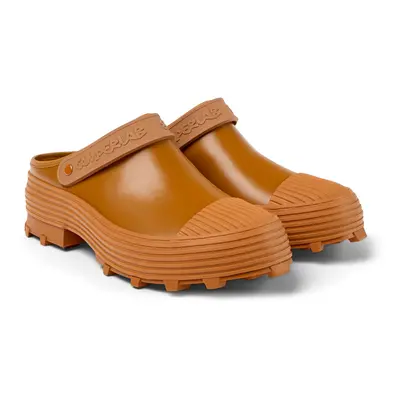 CAMPERLAB Traktori - Unisex Clogs - Brown, size Smooth leather