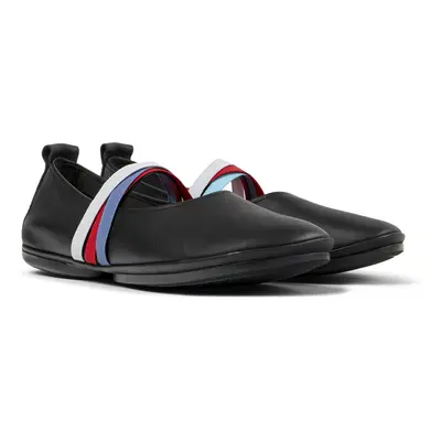 CAMPER Twins - Ballerinas for Women - Black, size Smooth leather