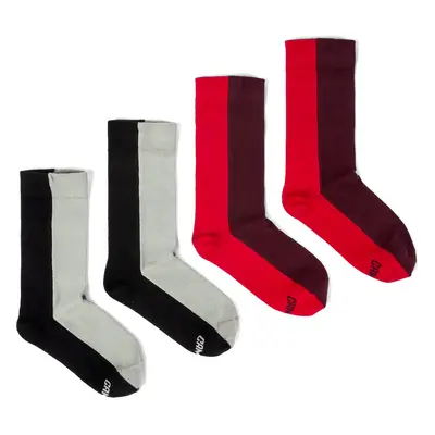 CAMPER Sox Socks - Unisex Socks - Red,Burgundy,Green, size Cotton fabric