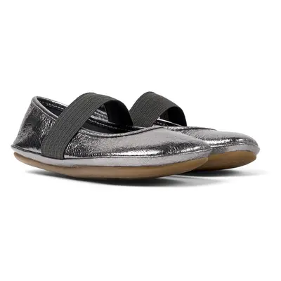 CAMPER Right - Ballerinas for Girls - Grey, size Smooth leather