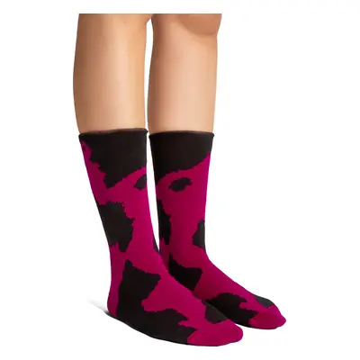 CAMPERLAB Hastalavista Socks - Unisex Socks - Pink,Black, size Cotton fabric