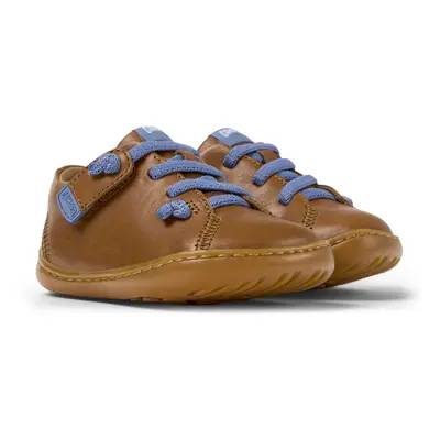 CAMPER Peu - Smart casual shoes for First walkers - Brown, size Smooth leather