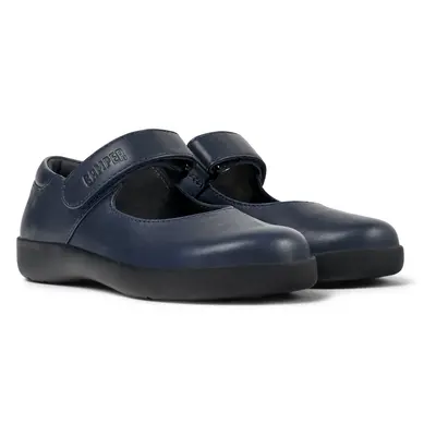 CAMPER Spiral Comet - Ballerinas for Girls - Blue, size Smooth leather