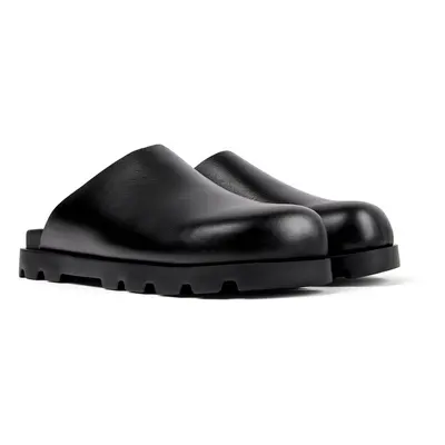 CAMPER Brutus Sandal - Clogs for Men - Black, size Smooth leather