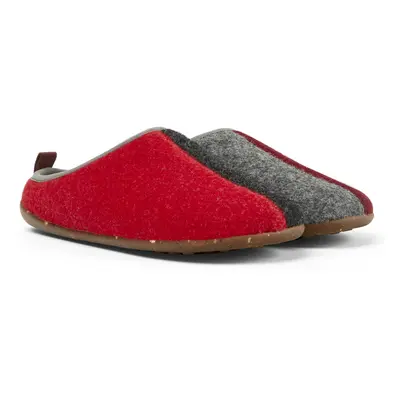 CAMPER Twins - Slippers for Girls - Grey,Red,Burgundy, size Cotton fabric