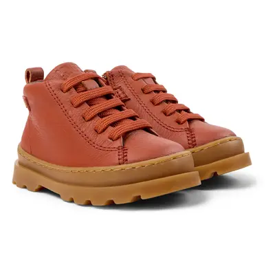 CAMPER Brutus - Smart casual shoes for First walkers - Red, size Smooth leather