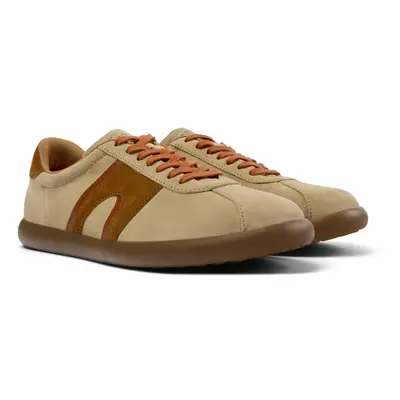 CAMPER Twins - Sneakers for Men - Beige, size Smooth leather