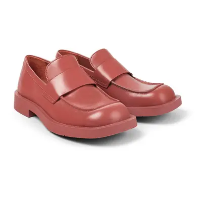 CAMPERLAB MIL - Unisex Loafers - Red, size Smooth leather