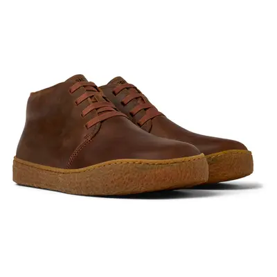 CAMPER Peu Terreno - Sneakers for Men - Brown, size Suede