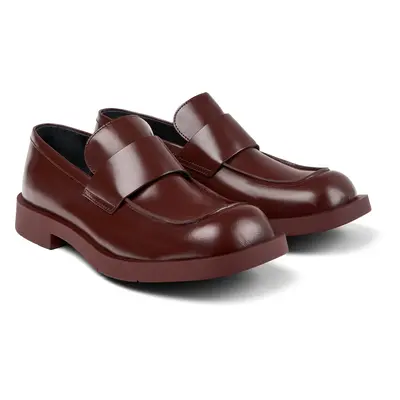 CAMPERLAB MIL - Unisex Loafers - Burgundy, size Smooth leather