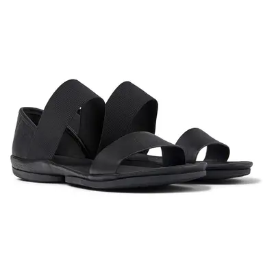 CAMPER Right - Sandals for Women - Black, size Smooth leather