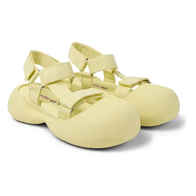 CAMPERLAB Caramba - Unisex Sandals - Yellow, size Cotton fabric