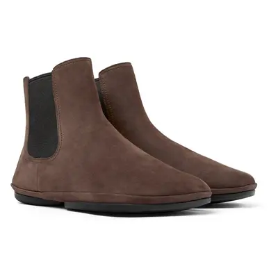 CAMPER Right - Ankle boots for Women - Brown, size Suede