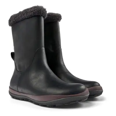 CAMPER Peu Pista - Boots for Women - Black, size Smooth leather