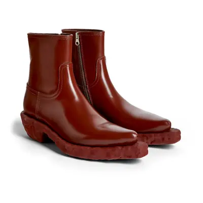 CAMPERLAB Venga - Ankle boots for Women - Burgundy, size Smooth leather