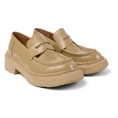 CAMPERLAB Vamonos - Unisex Loafers - Beige, size Smooth leather