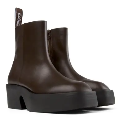 CAMPER Billie - Ankle boots for Women - Brown, size Smooth leather