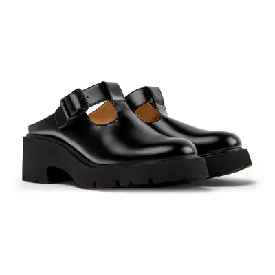 CAMPER Milah - Clogs for Women - Black, size Smooth leather