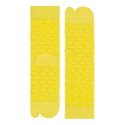 CAMPERLAB Hastalavista Socks - Unisex Socks - Yellow, size Cotton fabric