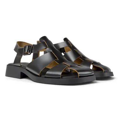 CAMPER Dana - Sandals for Women - Black, size Smooth leather