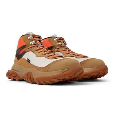 CAMPER Karst Trek - Sneakers for Men - Brown,Grey,Orange, size Cotton fabric