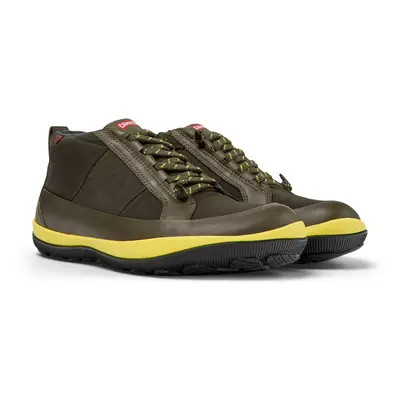 CAMPER Peu Pista PrimaLoft® - Ankle boots for Men - Green, size Cotton fabric/Smooth leather