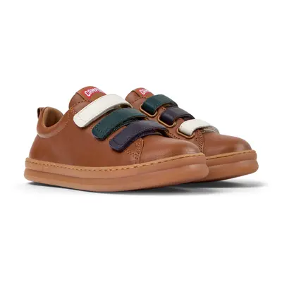 CAMPER Twins - Sneakers for Boys - Brown, size Smooth leather