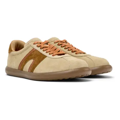 CAMPER Twins - Sneakers for Women - Beige, size Smooth leather