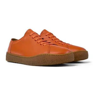 CAMPER Peu Terreno - Sneakers for Men - Orange, size Smooth leather