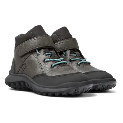 CAMPER CRCLR - Boots for Girls - Grey,Black, size Smooth leather/Cotton fabric