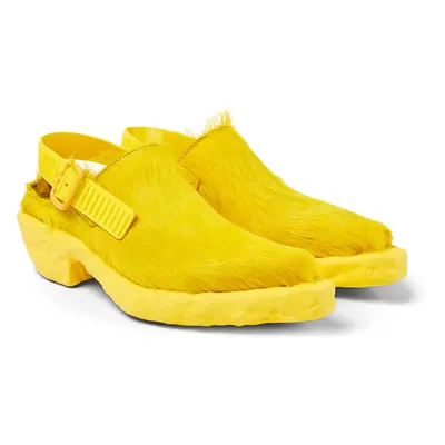 CAMPERLAB Venga - Unisex Formal shoes - Yellow, size Smooth leather