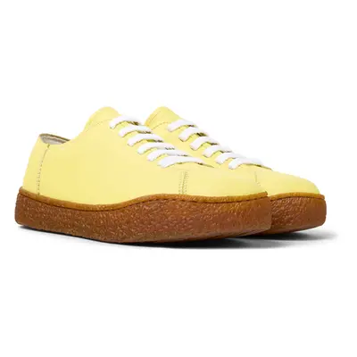 CAMPER Peu Terreno - Sneakers for Women - Yellow, size Smooth leather