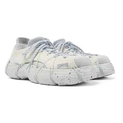 CAMPER ROKU - Sneakers for Women - White,Grey, size Cotton fabric