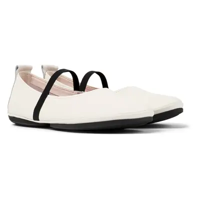 CAMPER Right - Ballerinas for Women - White, size Smooth leather