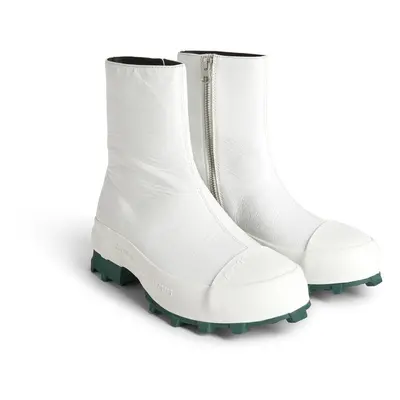 CAMPERLAB Traktori - Boots for Women - White, size Smooth leather