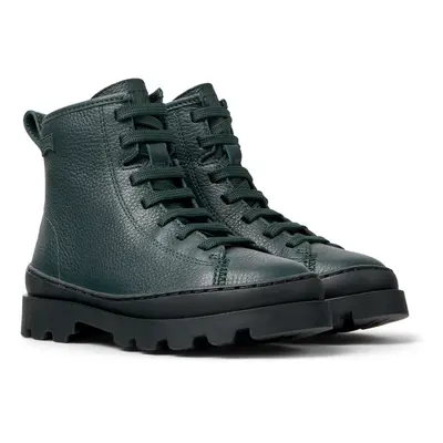 CAMPER Brutus - Ankle boots for Girls - Green, size Smooth leather