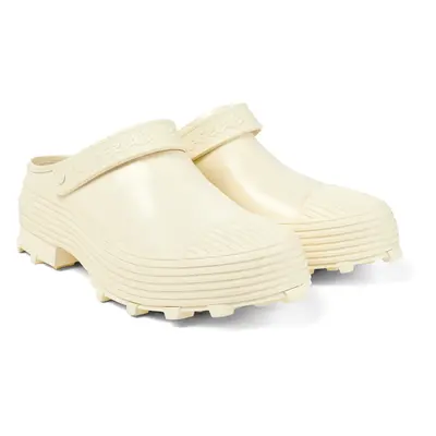 CAMPERLAB Traktori - Unisex Clogs - White, size Smooth leather