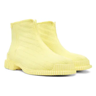 CAMPER Pix TENCEL® - Ankle boots for Women - Yellow, size Cotton fabric