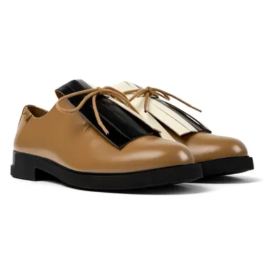 CAMPER Twins - Formal shoes for Women - Brown, size Smooth leather