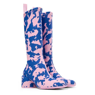 CAMPER Niki - Boots for Women - Pink,Blue, size Cotton fabric