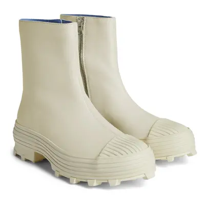 CAMPERLAB Traktori - Boots for Women - White, size Smooth leather