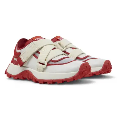 CAMPER Drif Trail - Sneakers for Girls - White,Red, size Cotton fabric/Smooth leather