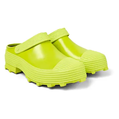 CAMPERLAB Traktori - Unisex Clogs - Green, size Smooth leather