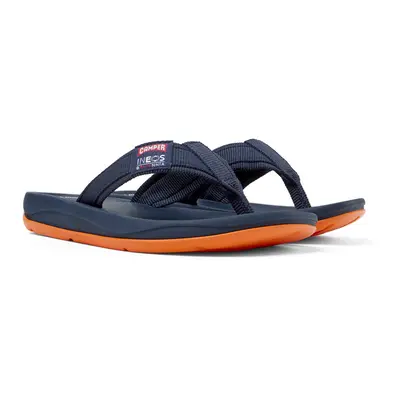 CAMPER Camper x INEOS Britannia - Sandals for Women - Blue, size Cotton fabric