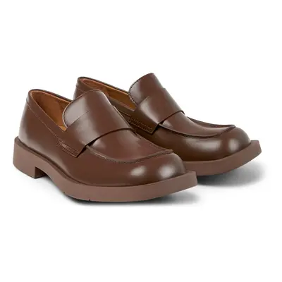 CAMPERLAB MIL - Unisex Loafers - Brown, size Smooth leather