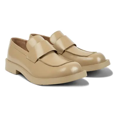 CAMPERLAB MIL - Unisex Loafers - Beige, size Smooth leather