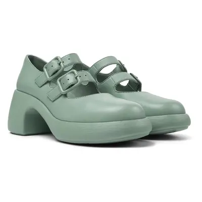 CAMPER Thelma - Formal shoes for Women - Green, size Smooth leather