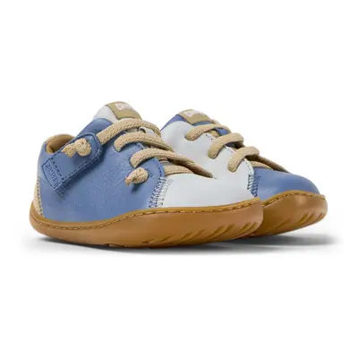 CAMPER Twins - Smart casual shoes for First walkers - Beige,Blue,Grey, size Smooth leather