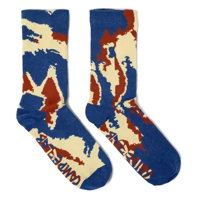 CAMPERLAB Socks - Unisex Socks - Blue,Beige,Red, size Cotton fabric