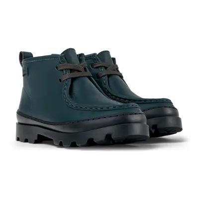 CAMPER Brutus - Ankle boots for Girls - Green, size Smooth leather